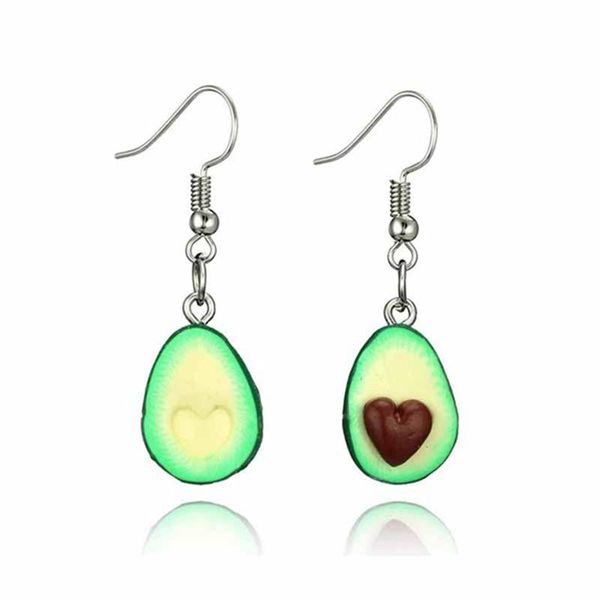 simple fashion cute fruit oval heart avocado dangle earrings women fashion earrings jewelry gift, Silver
simple fashion cute fruit oval heart avocado dangle earrings women fashion earrings jewelry gift, Silver
