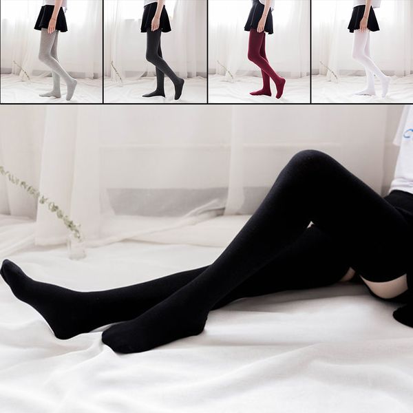 women's thick white black stockings thigh high socks over knee kawaii stockings female cotton knee high socks, Black;white
women's thick white black stockings thigh high socks over knee kawaii stockings female cotton knee high socks, Black;white