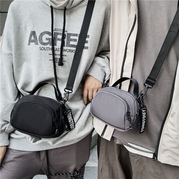 women bag 2020 new style mini cross body bag one shoulder waterproof nylon couple hip hop tide cool ins shopping gray black
women bag 2020 new style mini cross body bag one shoulder waterproof nylon couple hip hop tide cool ins shopping gray black