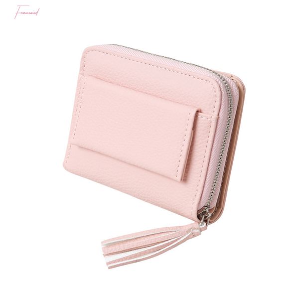 women tassel short wallet mini zipper leather coin purse credit card holder money card bag ladies slim small clutch, Red;black
women tassel short wallet mini zipper leather coin purse credit card holder money card bag ladies slim small clutch, Red;black