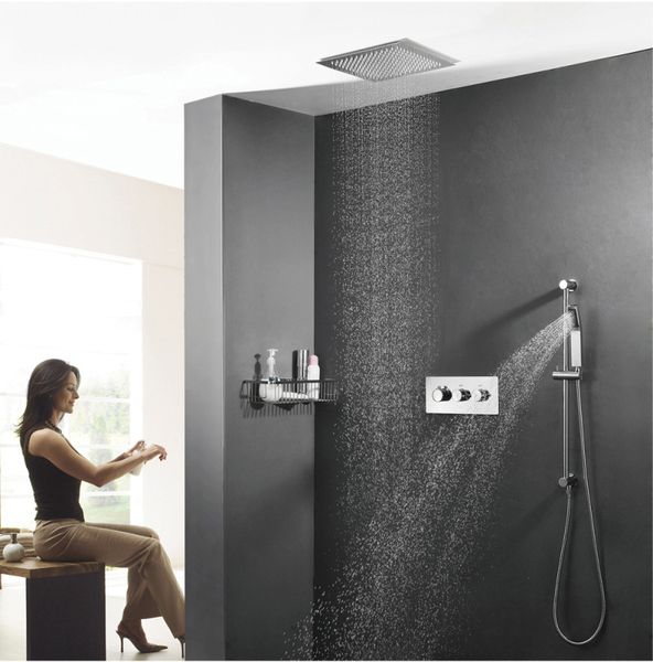 bathroom faucet shower system chrome rainfall 320*320mm shower head ceiling mounted 2 functions thermostatic mixing valve douche
bathroom faucet shower system chrome rainfall 320*320mm shower head ceiling mounted 2 functions thermostatic mixing valve douche