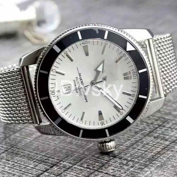 luxury mens watches super automatic silver mens watch ocean men watches stainless stell designer watches wristwatches, Slivery;black
luxury mens watches super automatic silver mens watch ocean men watches stainless stell designer watches wristwatches, Slivery;black