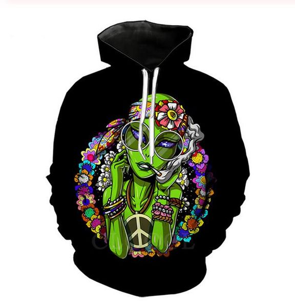 new fashion hip hop sweatshirt men women 3d casual hoodies beautiful alien harajuku style loose pullover hoodies t0378, Black
new fashion hip hop sweatshirt men women 3d casual hoodies beautiful alien harajuku style loose pullover hoodies t0378, Black