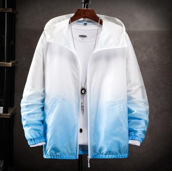 summer gradient mens sunscreen clothes prevention ultraviolet thin breathable mens outerwear ice silk designer casual fashion, Black;brown
summer gradient mens sunscreen clothes prevention ultraviolet thin breathable mens outerwear ice silk designer casual fashion, Black;brown