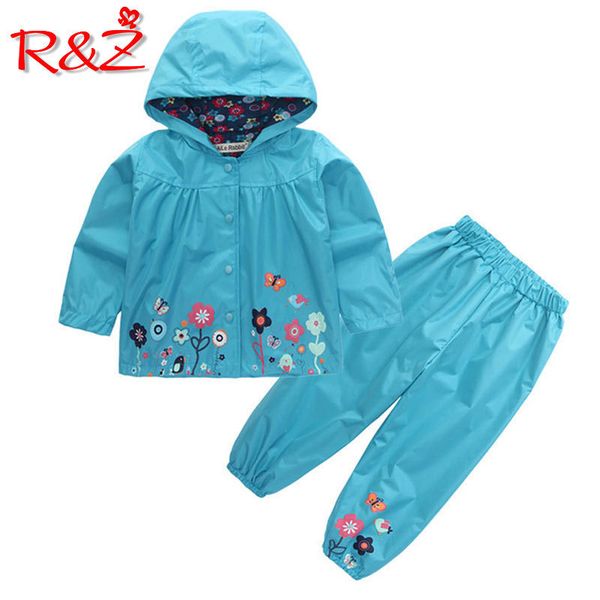 r&z 2018 children's fashion hoodie pants 2 piece jacket sports suit flower print girl windbreaker raincoat camping clothes y190522, White
r&z 2018 children's fashion hoodie pants 2 piece jacket sports suit flower print girl windbreaker raincoat camping clothes y190522, White