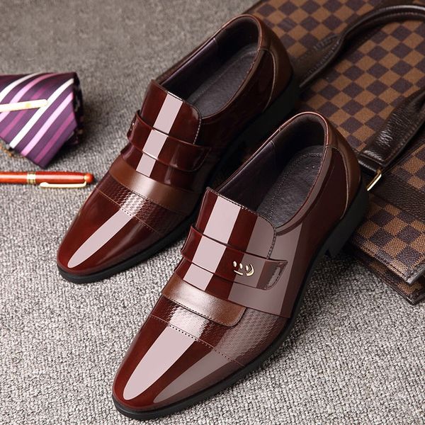 2019 four seasons men's shoes hollow breathable sharp korean edition increased business dress british wedding men's shoes, Black
2019 four seasons men's shoes hollow breathable sharp korean edition increased business dress british wedding men's shoes, Black