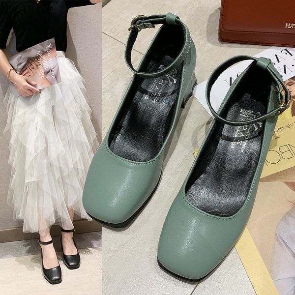 retro mary jane shoes ladies korean shallow mouth single shoes square heel square head grandma pumps low heel high heels, Black
retro mary jane shoes ladies korean shallow mouth single shoes square heel square head grandma pumps low heel high heels, Black