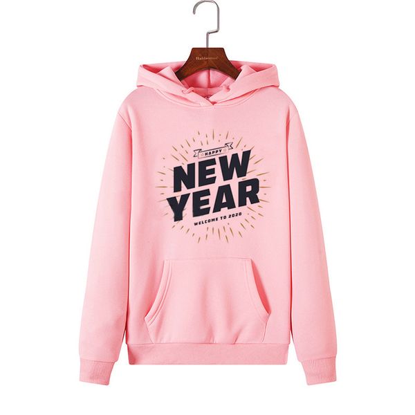 2020 spring couple solid hoodies new year letter printed mens hooded loose pullover womens sweatshirts with pockets, Black
2020 spring couple solid hoodies new year letter printed mens hooded loose pullover womens sweatshirts with pockets, Black