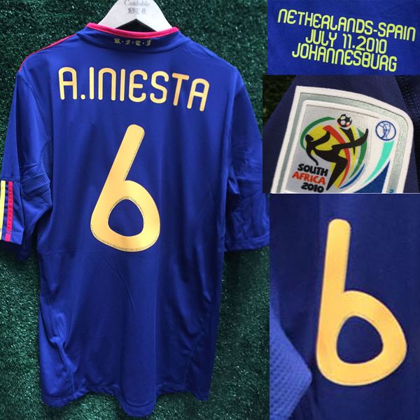 2010 final jersey a.iniesta xavi torres alonso caminero puyol fabregas football jerseys with final match details shirt, Black
2010 final jersey a.iniesta xavi torres alonso caminero puyol fabregas football jerseys with final match details shirt, Black