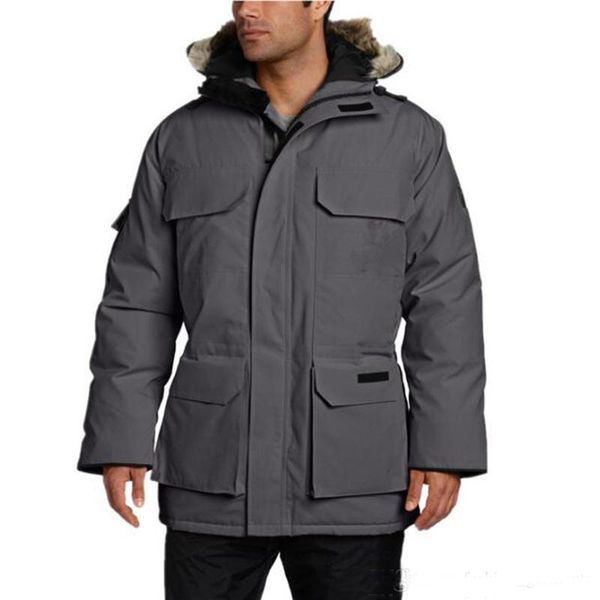 luxury canada winter jacket mens designer down parka outerwear big fur hooded canada down jacket coat size xs-xxl, Black
luxury canada winter jacket mens designer down parka outerwear big fur hooded canada down jacket coat size xs-xxl, Black