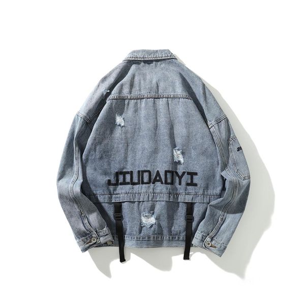 2019 new arrival denim jacket men autumn winter fashion clothing jeans jackets harajuku casual outerwear coat high quality, Black;brown
2019 new arrival denim jacket men autumn winter fashion clothing jeans jackets harajuku casual outerwear coat high quality, Black;brown