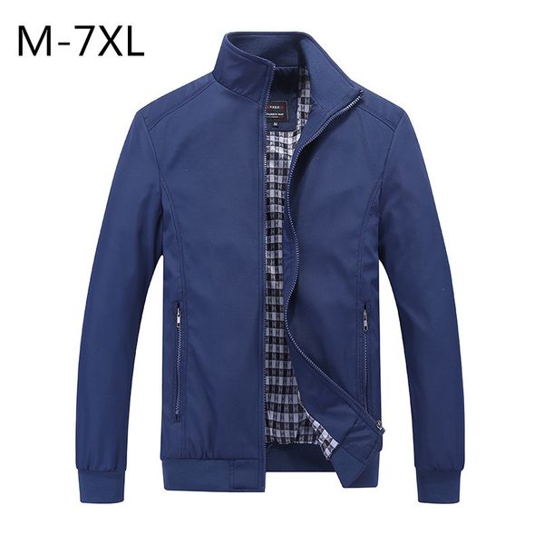 outerwear windbreaker jacket men spring coats slim fit plus size clothing m-5xl 6xl 7xl new fashion, Black;brown
outerwear windbreaker jacket men spring coats slim fit plus size clothing m-5xl 6xl 7xl new fashion, Black;brown