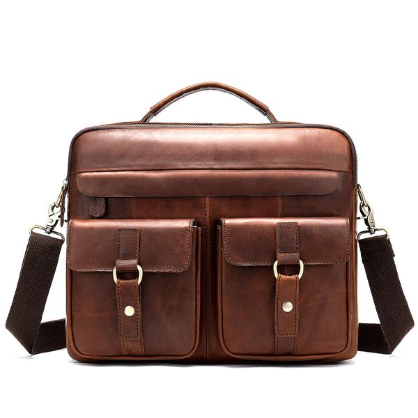 men's briefcase work/office bags for men genuine leather messenger lapbag leather business briefcase bag for document
men's briefcase work/office bags for men genuine leather messenger lapbag leather business briefcase bag for document