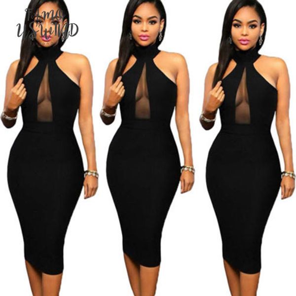 womens bodycon halter sleeveless perspective backless party evening mini short solid pencil dress vestidos dresses for women, Black;gray
womens bodycon halter sleeveless perspective backless party evening mini short solid pencil dress vestidos dresses for women, Black;gray