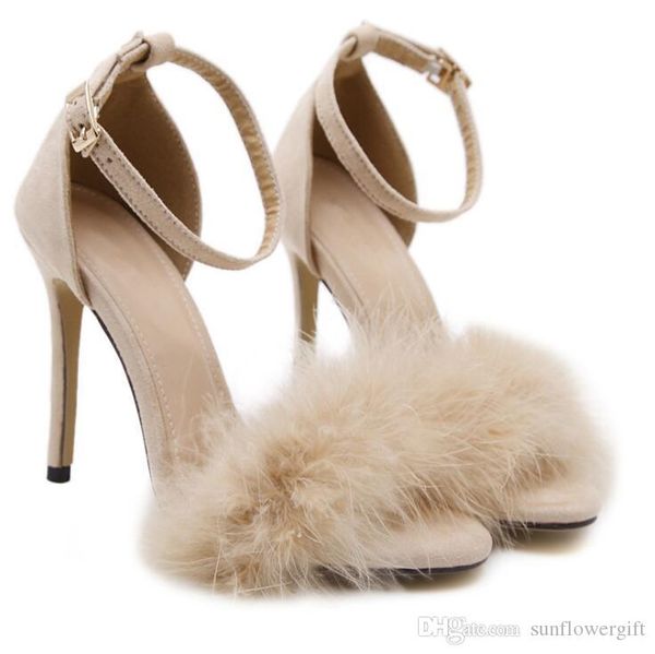 new fashion women high heeled shoes fur fish mouth high heel sandals ladies elegant thin high heels summer women shoes, Black
new fashion women high heeled shoes fur fish mouth high heel sandals ladies elegant thin high heels summer women shoes, Black