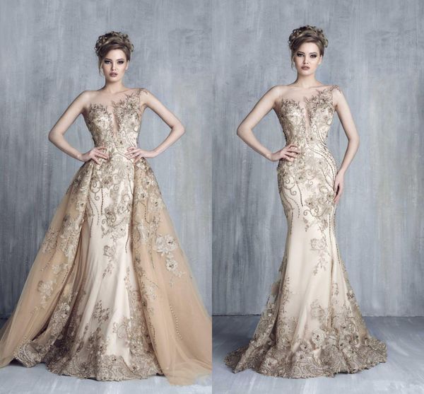 tony chaaya 2019 champagne evening dresses with detachable train beads mermaid prom gowns lace applique luxury party dress robes de soirée, Black;red
tony chaaya 2019 champagne evening dresses with detachable train beads mermaid prom gowns lace applique luxury party dress robes de soirée, Black;red