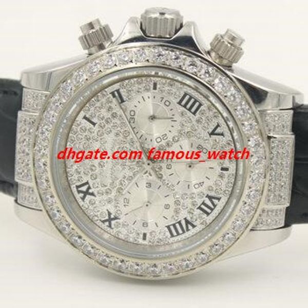 multi-style link fashion men wristwatch 40mm 116599 black leathr strap romen diamond dial bezel automatic luxury watch ing, Slivery;brown
multi-style link fashion men wristwatch 40mm 116599 black leathr strap romen diamond dial bezel automatic luxury watch ing, Slivery;brown