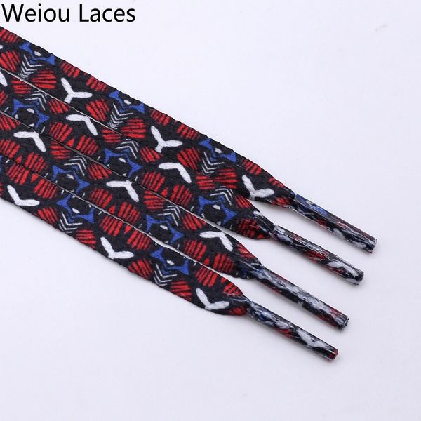 weiou 7mm flat single layer network laces sublimation heat transfer digital print white red printed shoelaces with plastic tips, White;pink
weiou 7mm flat single layer network laces sublimation heat transfer digital print white red printed shoelaces with plastic tips, White;pink