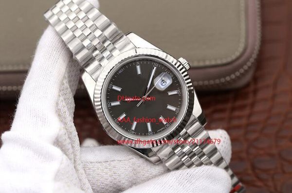 factory supplier wristwatches 41mm 116334 asia 2813 mechanical automatic mens men's watch watches gray dial, Slivery;brown
factory supplier wristwatches 41mm 116334 asia 2813 mechanical automatic mens men's watch watches gray dial, Slivery;brown