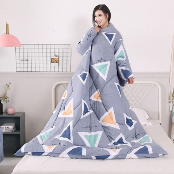 lazy quilt 47 x 59 inch washable warm thick comforter with sleeve winter duvet hg99
lazy quilt 47 x 59 inch washable warm thick comforter with sleeve winter duvet hg99