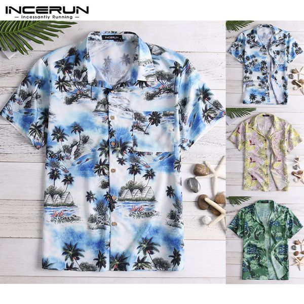 incerun summer print men hawaiian shirt new short sleeve lapel street casual holiday beach shirt camisa masculina 2019 5xl, White;black
incerun summer print men hawaiian shirt new short sleeve lapel street casual holiday beach shirt camisa masculina 2019 5xl, White;black