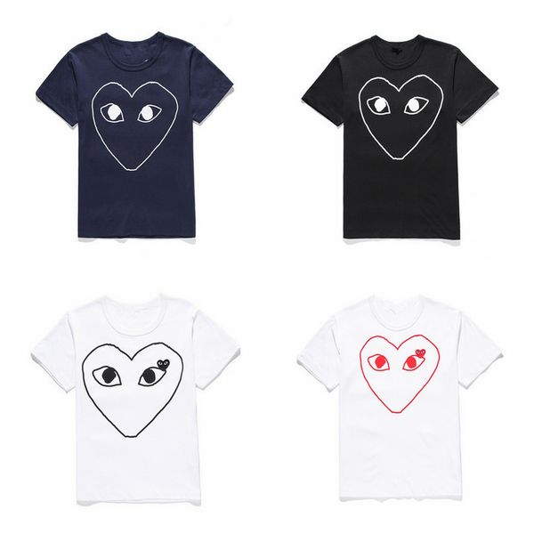 new 2019 cdg tshirts summer japanese heart justin bieber short-sleeved t-shirt with white blue eyes and big black heart for men women wear, Black;blue
new 2019 cdg tshirts summer japanese heart justin bieber short-sleeved t-shirt with white blue eyes and big black heart for men women wear, Black;blue
