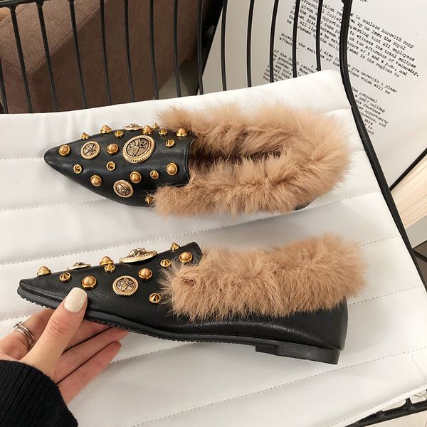 swyivy slip on mules shoes for women flat loafers rhinestone 2019 spring winter furry causal shoes female loafers winter warm, Black
swyivy slip on mules shoes for women flat loafers rhinestone 2019 spring winter furry causal shoes female loafers winter warm, Black