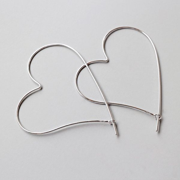 925 sterling silver classic brincon big hollow hearts stud earrings for women gift silver 925 jewelry fine jewelry, Black
925 sterling silver classic brincon big hollow hearts stud earrings for women gift silver 925 jewelry fine jewelry, Black
