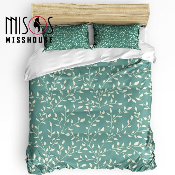 misshouse bedding sets plant fresh foliage beige green home textile 3pcs duvet cover set comforter cover pillowcases
misshouse bedding sets plant fresh foliage beige green home textile 3pcs duvet cover set comforter cover pillowcases