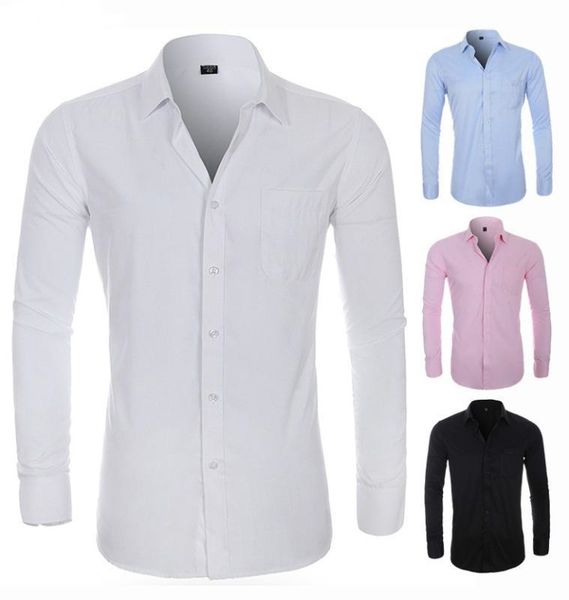mens silk shirts long sleeve solid dress shirts pocket male casual regular fit male slim, White;black
mens silk shirts long sleeve solid dress shirts pocket male casual regular fit male slim, White;black