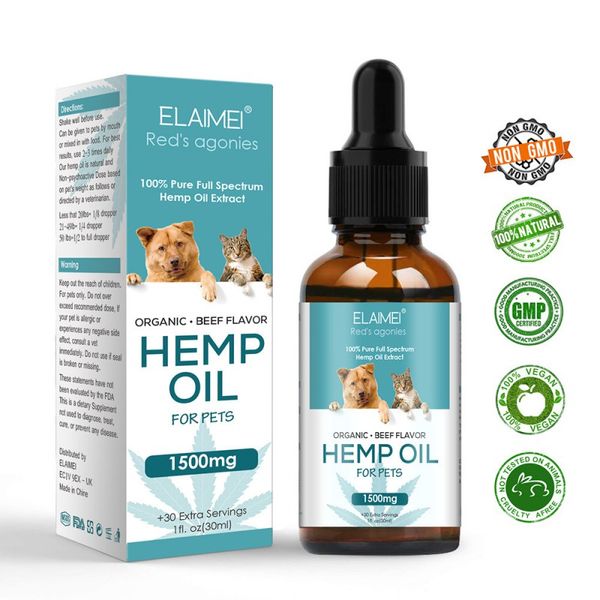 30ml hemp essential oil for dogs joint hip strengtheens immunity pet flea tick prevention solution-natural essential oil
30ml hemp essential oil for dogs joint hip strengtheens immunity pet flea tick prevention solution-natural essential oil