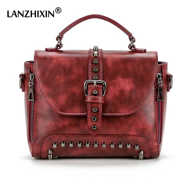 crossbody bags for women 2018 retro rivet leather bag messenger bags women girls small handbags shoulder bag bolsas
crossbody bags for women 2018 retro rivet leather bag messenger bags women girls small handbags shoulder bag bolsas