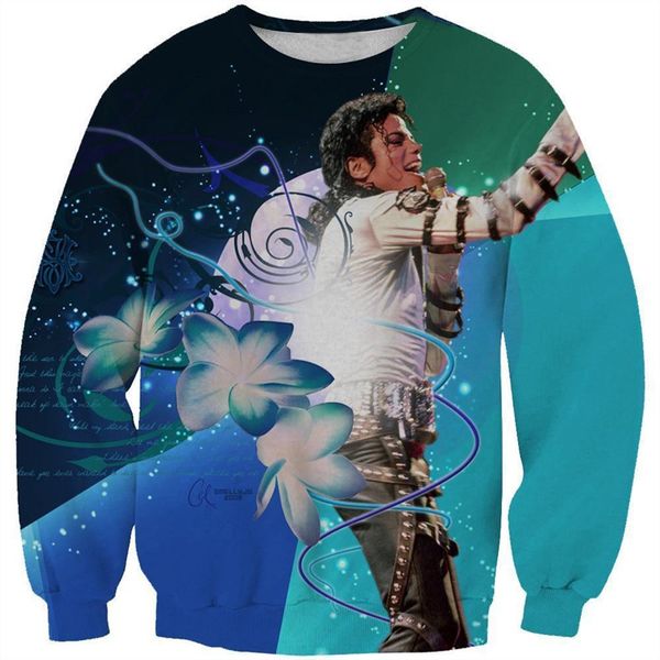 2019 мода майкл джексон толстовка harajuku мужчины женщины унисекс crewneck кофты с длинным рукавом пуловер хип-хоп уличная топы b266, Black
2019 мода майкл джексон толстовка harajuku мужчины женщины унисекс crewneck кофты с длинным рукавом пуловер хип-хоп уличная топы b266, Black