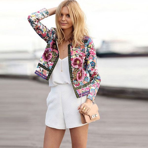 2019 women jackets bohemian floral embroidery collarless outwear long sleeve print patchwork jacket coat clothes, Black;brown
2019 women jackets bohemian floral embroidery collarless outwear long sleeve print patchwork jacket coat clothes, Black;brown