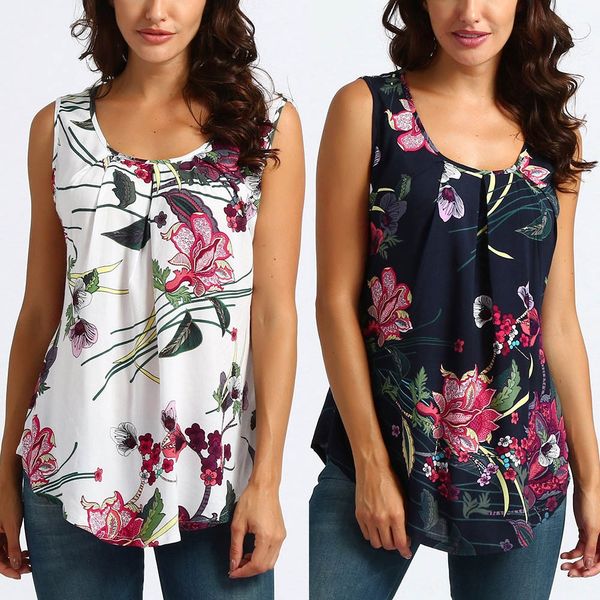 2020 printed floral short sleeve sleeveless 2020 women's printed floral vest short sleeve sleeveless vest women's, White
2020 printed floral short sleeve sleeveless 2020 women's printed floral vest short sleeve sleeveless vest women's, White
