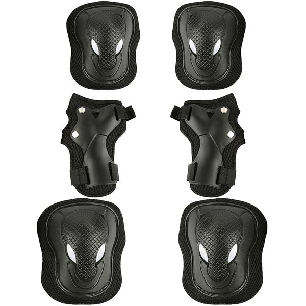 6pcs skateboard gear selling children roller skating elbow kneepads kneepads wrist safety equipment pad, Black;gray
6pcs skateboard gear selling children roller skating elbow kneepads kneepads wrist safety equipment pad, Black;gray