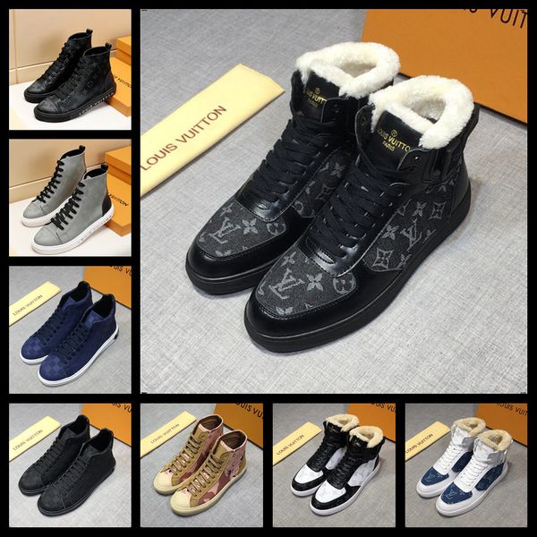 19ss 2019 winter high boots men vulcanized shoes outdoor plush warm shoes men anti-skid leisure height increase footwear sneakers, Black
19ss 2019 winter high boots men vulcanized shoes outdoor plush warm shoes men anti-skid leisure height increase footwear sneakers, Black