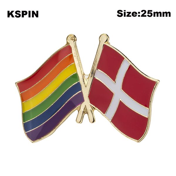 rainbow&denmark friendship flag badge flag brooch national flag lapel pin international travel pins collections xy0578, Gray
rainbow&denmark friendship flag badge flag brooch national flag lapel pin international travel pins collections xy0578, Gray