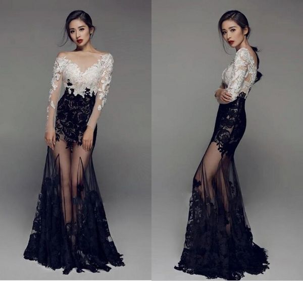 floral applique lace prom dresses evening wear mermaid white and black long sleeve see though skirt tulle pageant special occasion girls
floral applique lace prom dresses evening wear mermaid white and black long sleeve see though skirt tulle pageant special occasion girls
