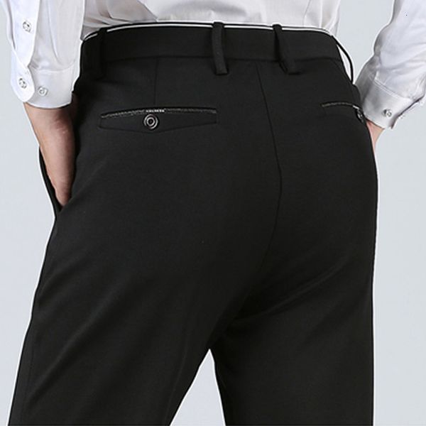 spring autumn fashion slim fit casual pants men straight dress button men elastic business suit trousers skinny pants for man, Black
spring autumn fashion slim fit casual pants men straight dress button men elastic business suit trousers skinny pants for man, Black