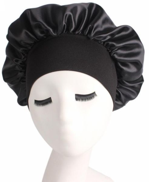 wide headwrap band satin silk bonnet cap solid night comfortable color soft cap sleep silk care bonnet women hair long shower juaax, White;black
wide headwrap band satin silk bonnet cap solid night comfortable color soft cap sleep silk care bonnet women hair long shower juaax, White;black