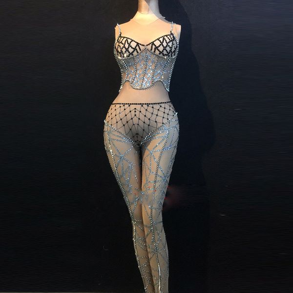 sparkly silver crystals jumpsuit women birthday celebrate nude costume female singer bling bodysuit performance wear dwy1371, Black;red
sparkly silver crystals jumpsuit women birthday celebrate nude costume female singer bling bodysuit performance wear dwy1371, Black;red