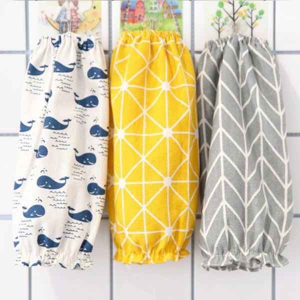 anti-fouling cotton korean long over sleeves nordic style painting kitchen home cleaning accessories
anti-fouling cotton korean long over sleeves nordic style painting kitchen home cleaning accessories