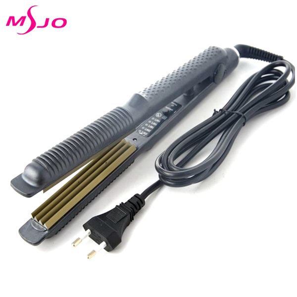 professional temperature control titanium electronic hair straighteners corrugated crimper waves straightening iron styling tool
professional temperature control titanium electronic hair straighteners corrugated crimper waves straightening iron styling tool