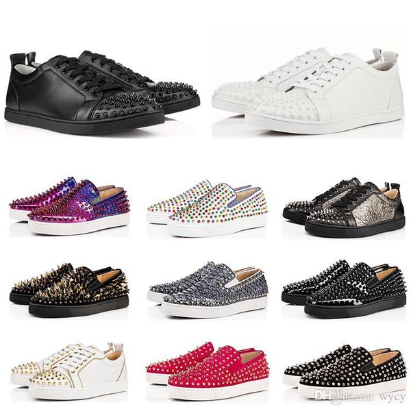 ace designer fashion luxury red bottom studded spikes flats shoes for men women glitter party lovers genuine leather casual sneakers
ace designer fashion luxury red bottom studded spikes flats shoes for men women glitter party lovers genuine leather casual sneakers
