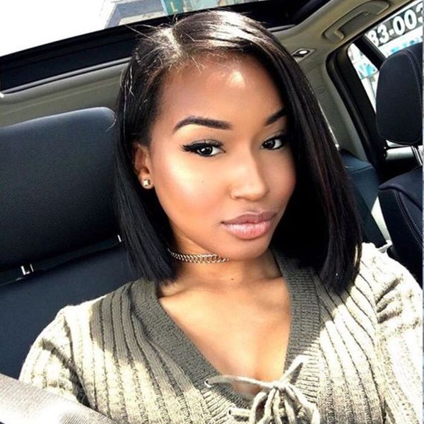 pre plucked lace front human hair wigs for black women glueless indian remy hair wavy short bob wigs full end with baby hair, Black;brown
pre plucked lace front human hair wigs for black women glueless indian remy hair wavy short bob wigs full end with baby hair, Black;brown