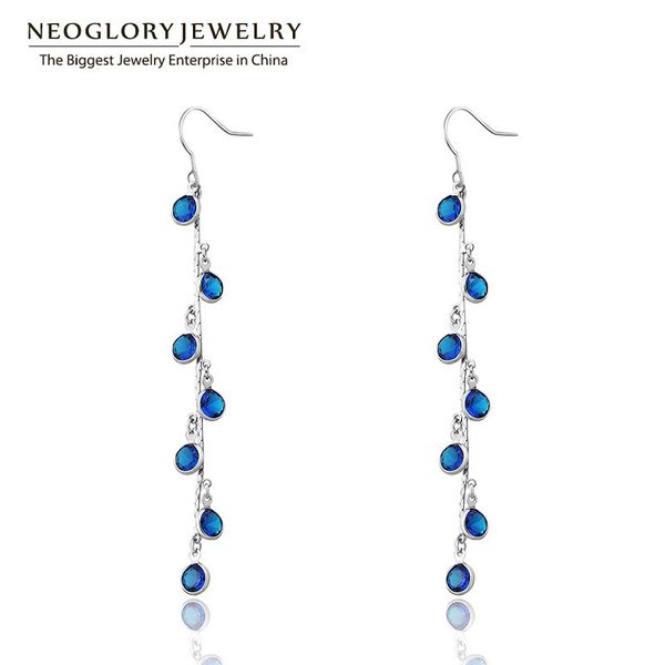 neoglory zircon designer romantic long drop earrings for women jewelry 2020 brand new arrival gift, Silver
neoglory zircon designer romantic long drop earrings for women jewelry 2020 brand new arrival gift, Silver