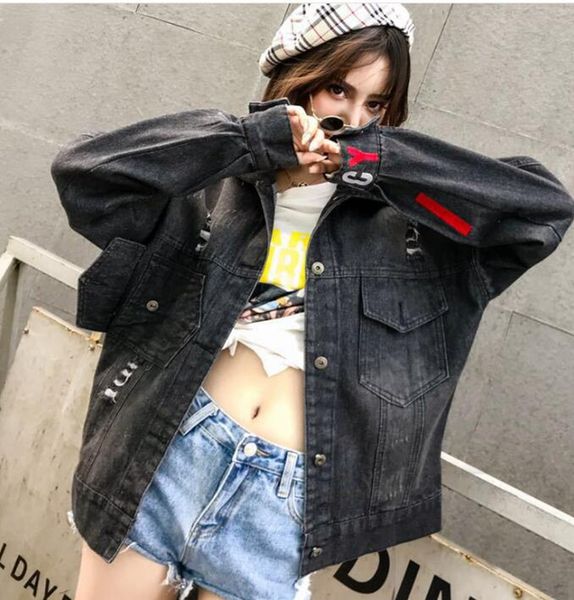 women spring and autumn europe and the united states new fashion trend boutique slim personality casual cowboy jacket / s-xl, Black;brown
women spring and autumn europe and the united states new fashion trend boutique slim personality casual cowboy jacket / s-xl, Black;brown