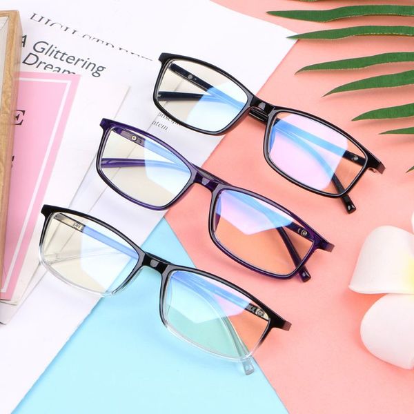 men women classic rectangle frame anti blue light radiation computer glasses plain glasses pxpb, White;black
men women classic rectangle frame anti blue light radiation computer glasses plain glasses pxpb, White;black