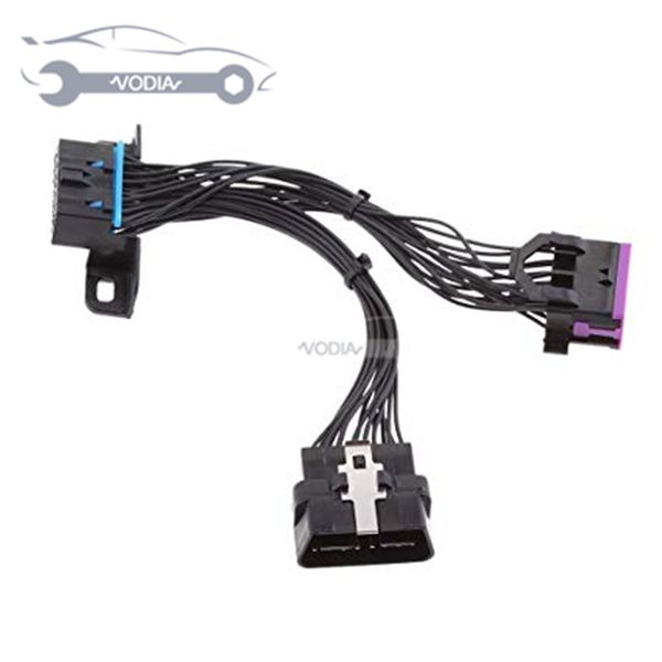 diagnostic cable 16-pin obd2 cable obdii y splitter male to female connector extension 20.5cm
diagnostic cable 16-pin obd2 cable obdii y splitter male to female connector extension 20.5cm